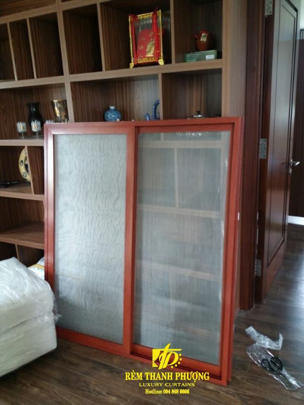 Cửa lưới chống muỗi dạng lùa 4