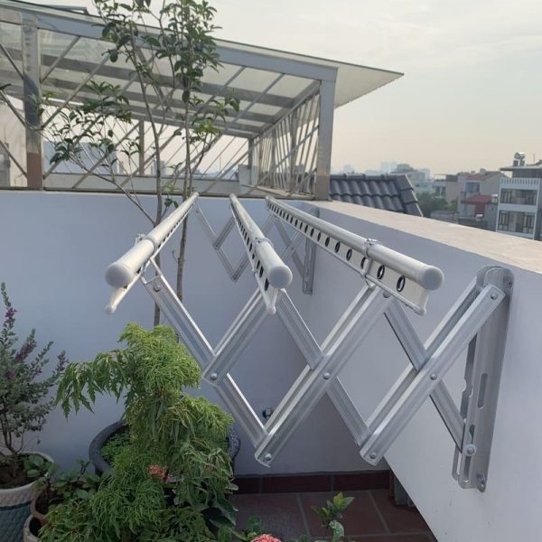Giàn phơi xếp ngang Hàn Quốc 1 gian phoi xep ngang Han Quoc 1