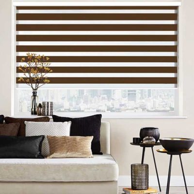 Rèm cầu vồng hãng Modero mã Bondi cửa sổ 9 Rèm Modero cho cửa sổ màu nâu