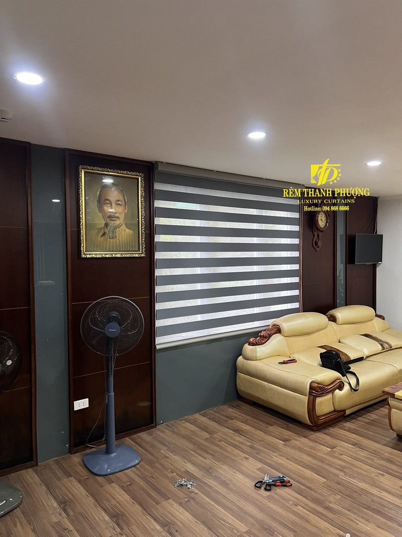 dự án lắp rèm cửa - công ty Sông Đà 9 Mỹ Đình