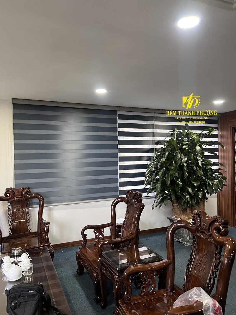 dự án lắp rèm cửa - công ty Sông Đà 9 Mỹ Đình