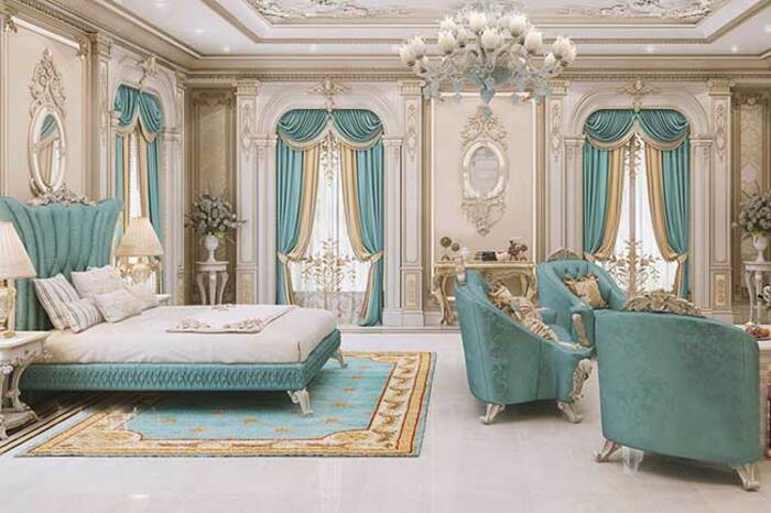 Các mẫu rèm cửa nhà tân cổ điển sang trọng phong cách châu Âu 13 rèm tân cổ điển