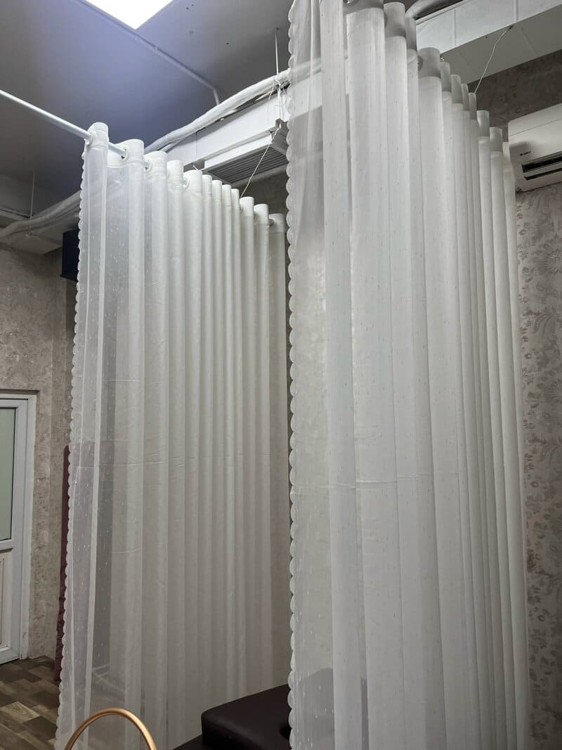 Thi công rèm spa số 47 ngõ 325 Kim Ngưu 