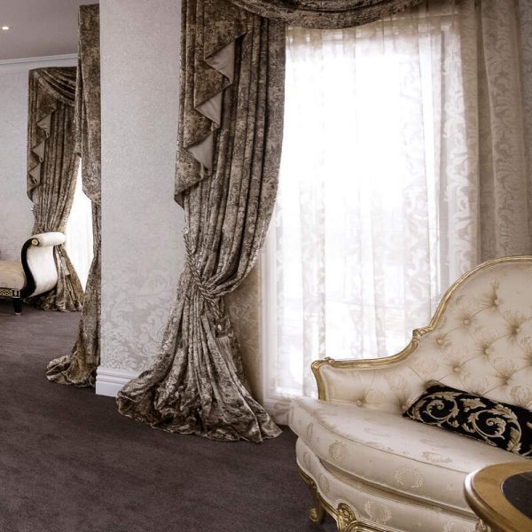 Black Silver Drapes 2935 8