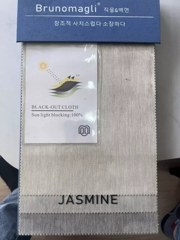 Rèm vải cao su non Hàn Quốc Jasmine