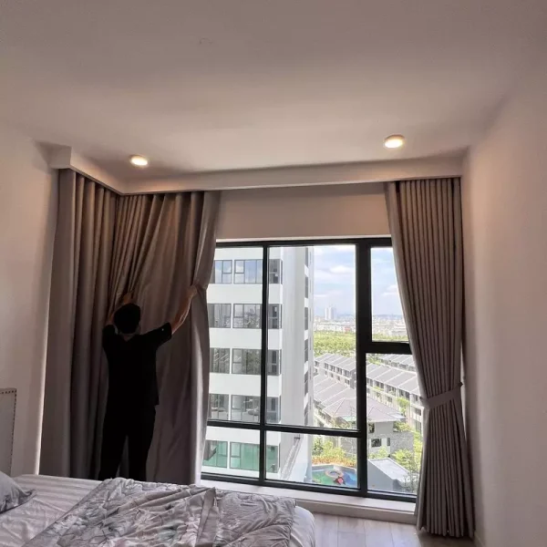 lap rem vai tai chung cu parkiara Ha Dong 2