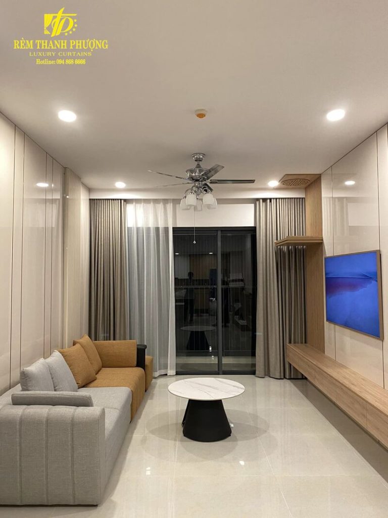 Dự án lắp rèm và lưới ban công tại chung cư Park Kiaya Hà Đông