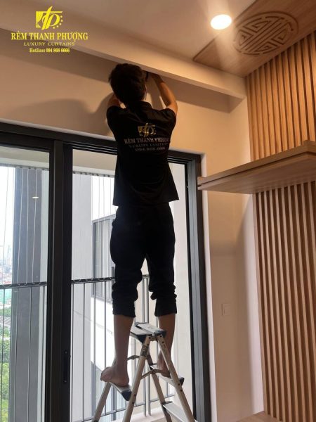 Dịch vụ lắp rèm cửa tại nhà giá siêu ưu đãi