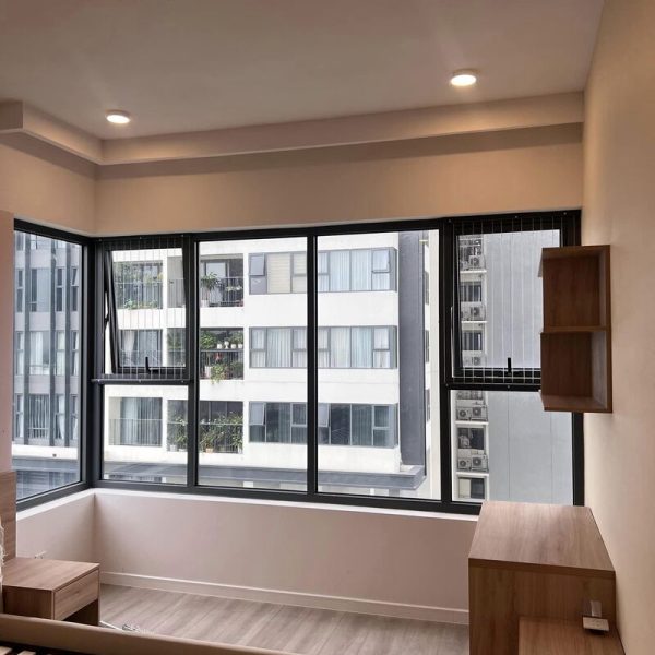 Lắp rèm cửa Hà Nội 3 du an lap rem vai 2 lop rem cau vong luoi an toan ban cong va cua so gian phoi thong minh Park Kiaya Ha Dong 7