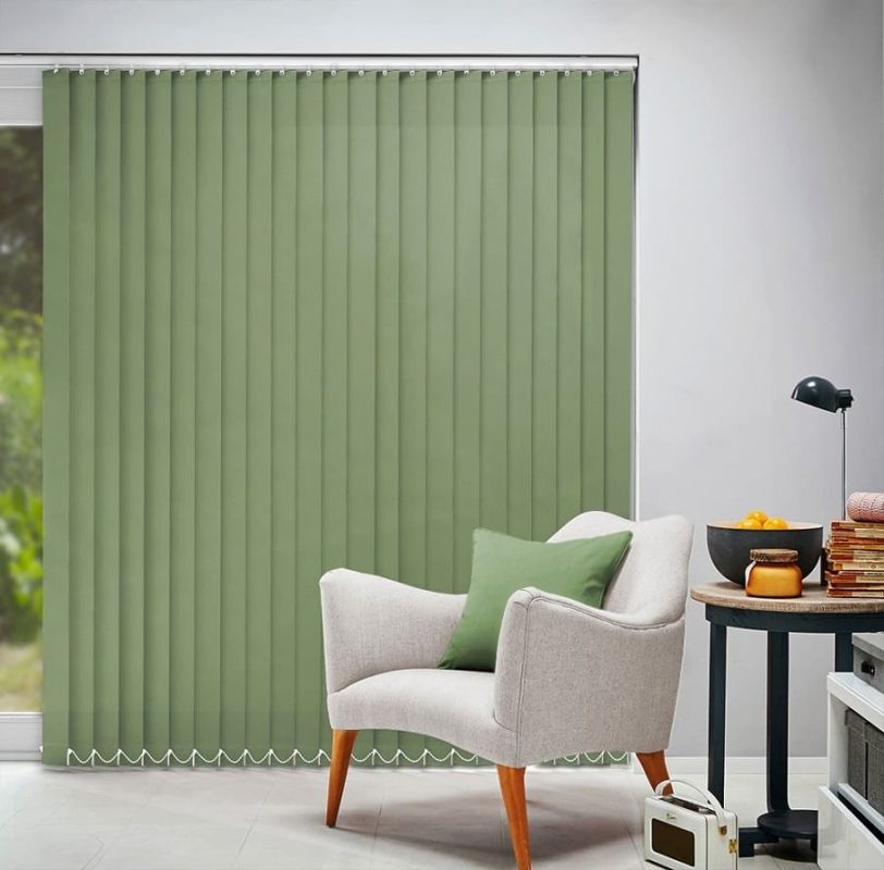 15+ mẫu rèm màu xanh lá cây tươi mới không gian sống 14 rèm cửa