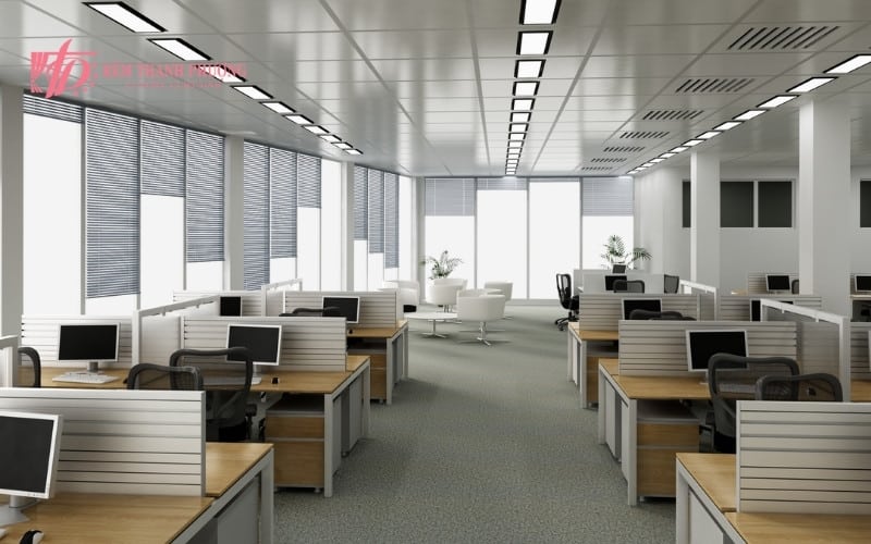 Lựa chọn rèm hài hòa với nội thất văn phòng