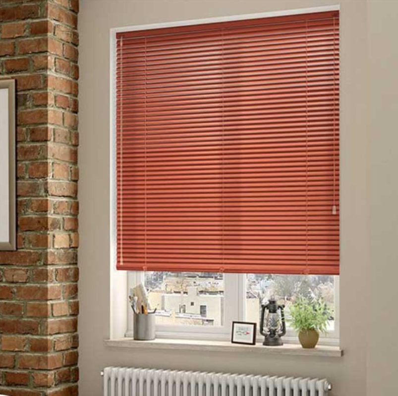 Top các mẫu rèm cửa sổ phòng ngủ đẹp nhất tại Thanh Phượng 17 Rèm sao nhôm đỏ