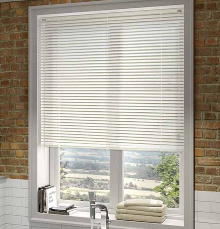 Top các mẫu rèm cửa sổ phòng ngủ đẹp nhất tại Thanh Phượng 18 Rèm sáo nhôm trắng