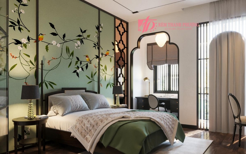 Rèm cửa phong cách Indochine và các mẫu rèm đẹp 6 Đem lại sự tiện nghi