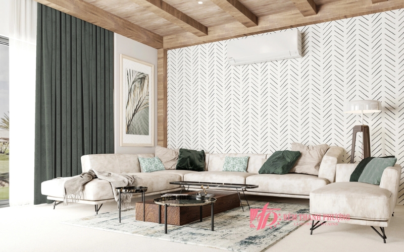Cách chọn rèm cửa phong cách Rustic đẹp nhất 2024 4 Kiểu dáng đơn giản, không cầu kì