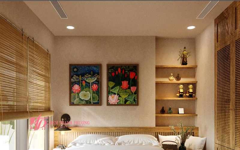 Rèm cửa phong cách Indochine và các mẫu rèm đẹp 16 Rèm gỗ phong cách Indochine