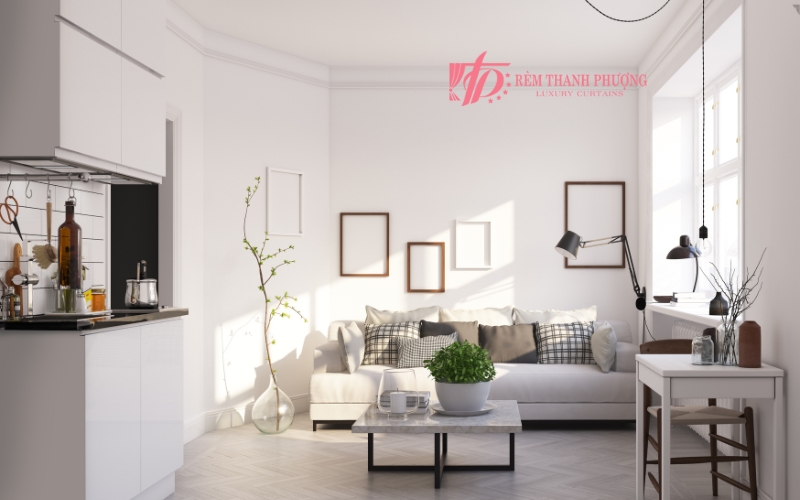 Rèm cửa phong cách scandinavian - Bắc Âu đẹp, sang trọng 4 Tận dụng được ánh sáng tự nhiên