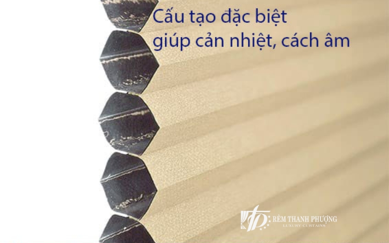 Cấu tạo của rèm tổ ong