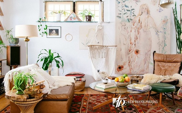 Đặc điểm của rèm cửa phong cách Bohemian