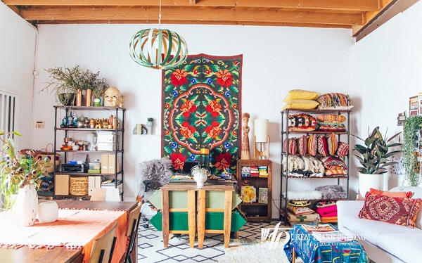 mau rem cua phong cach bohemian 3