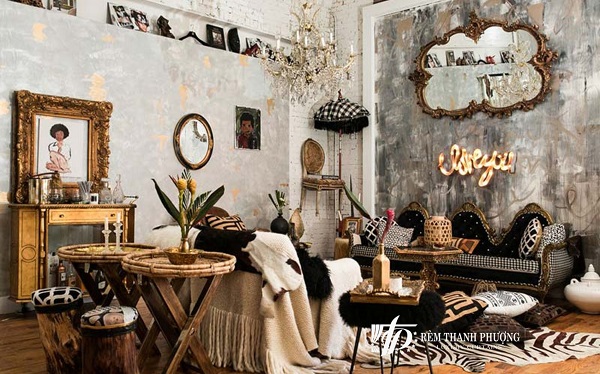 mau rem cua phong cach bohemian 7