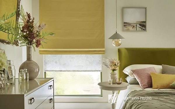 Cách chọn rèm roman phù hợp cho phòng ngủ