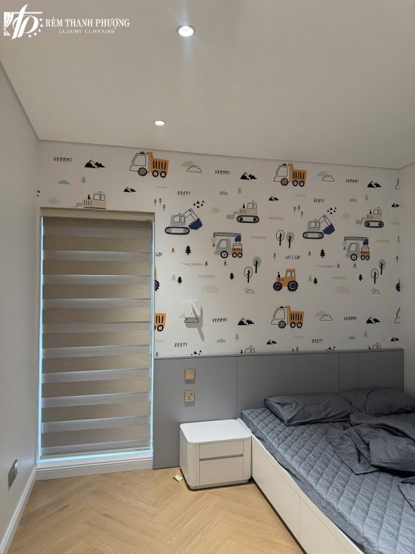 Thi công rèm tại Đại Mỗ - Hà Đông - Hà Nội 5 Lắp rèm cầu vồng Đại Mỗ 1