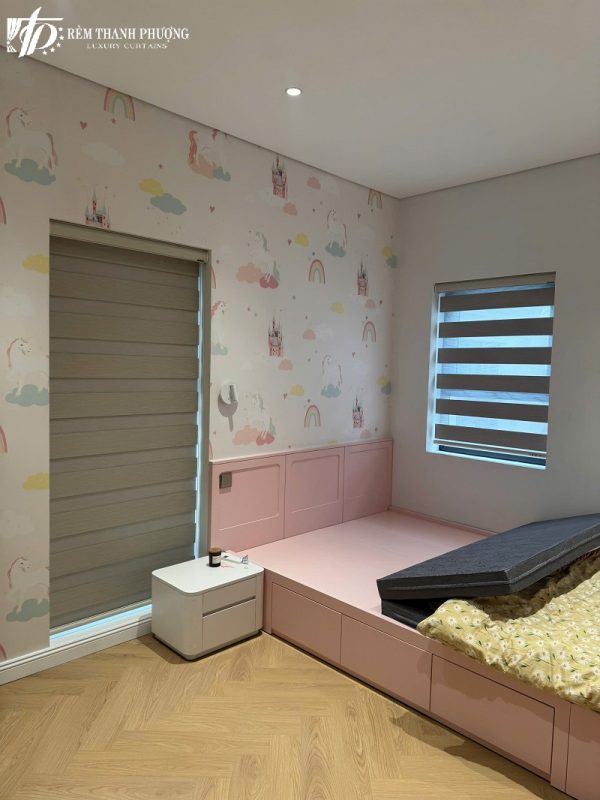 Thi công rèm tại Đại Mỗ - Hà Đông - Hà Nội 6 Lắp rèm cầu vồng Đại Mỗ 2