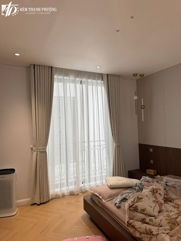 Thi công rèm tại Đại Mỗ - Hà Đông - Hà Nội 2 Lắp rèm vải Đại Mỗ 1