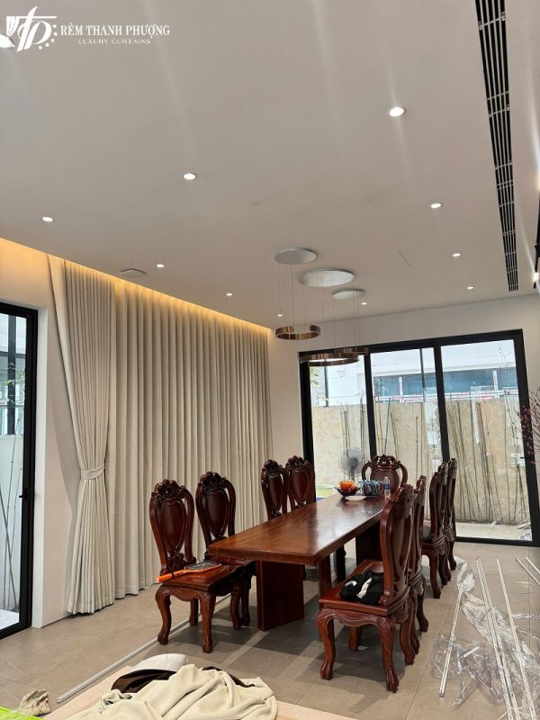 Thi công rèm tại Đại Mỗ - Hà Đông - Hà Nội 3 Lắp rèm vải Đại Mỗ 2