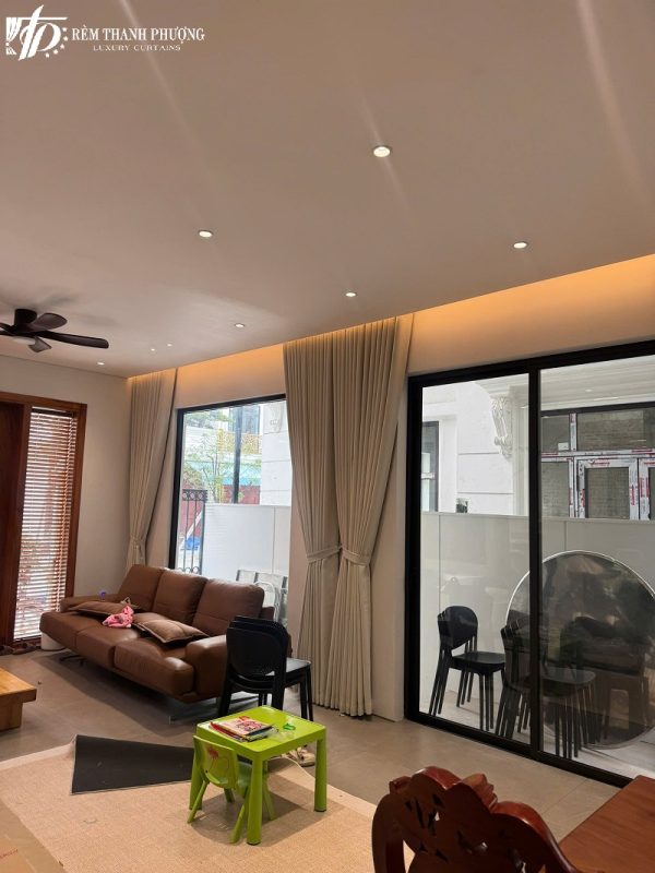 Thi công rèm tại Đại Mỗ - Hà Đông - Hà Nội 11 Lắp rèm vải Đại Mỗ 5