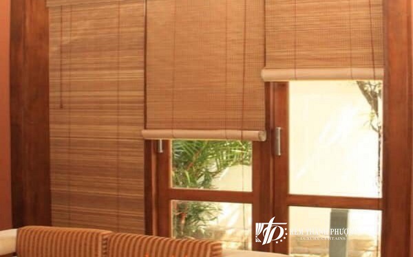 Lắp rèm tại Vinhomes Metropolis sang trọng, cao cấp 6 Gợi ý các loại rèm nên lắp đặt tại Vinhomes Metropolis - Rèm gỗ tự nhiên