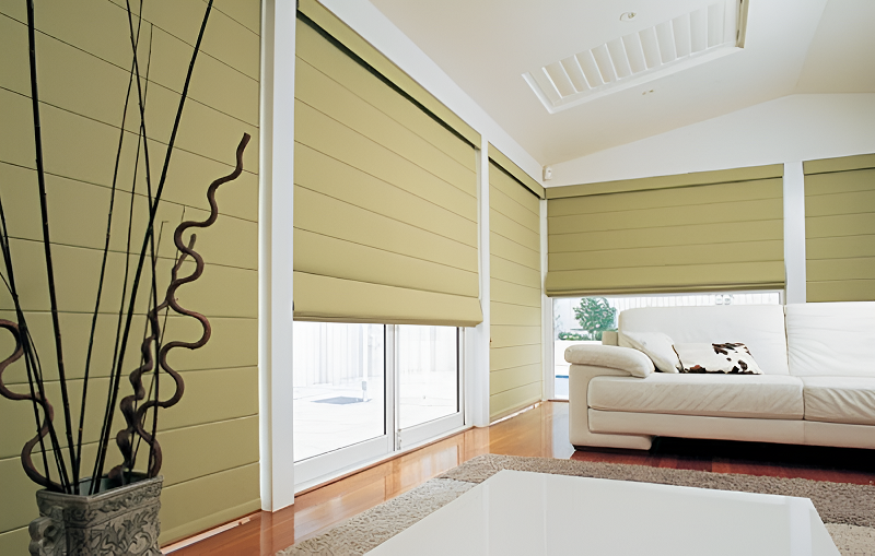 Lắp Rèm Cửa Tại Quốc Oai Chất Lượng, Chuyên Nghiệp, Giá Rẻ 4 Rèm roman tinh tế lắp tại Quốc Oai
