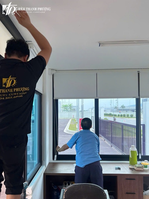 Lắp Đặt Rèm Cửa Đẹp Giá Rẻ Tại Khu Công Nghiệp 1 Rèm thanh phương lắp rèm cửa tại khu công nghiệp 1