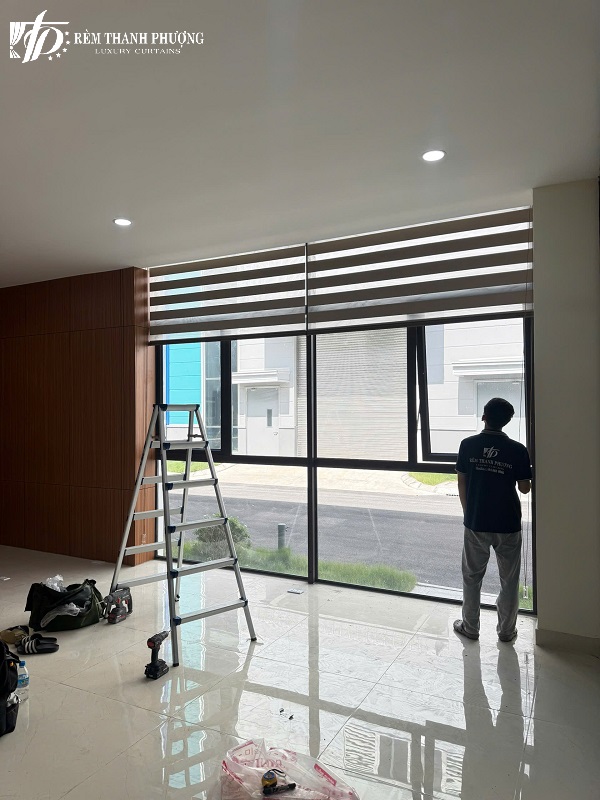 Lắp Đặt Rèm Cửa Đẹp Giá Rẻ Tại Khu Công Nghiệp 14 Rèm thanh phương lắp rèm cửa tại khu công nghiệp 4