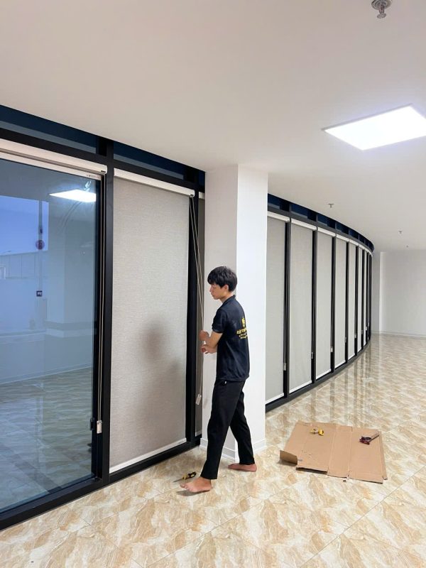 Lắp Đặt Rèm Cửa Đẹp Giá Rẻ Tại Khu Công Nghiệp 13 Rèm thanh phương lắp rèm cửa tại khu công nghiệp 5