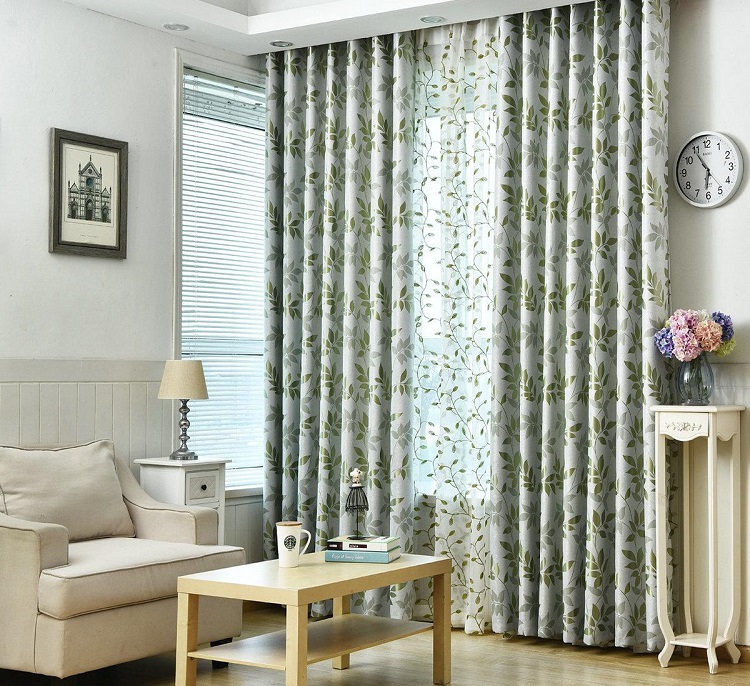 Lắp Rèm Cửa Tại Trung Văn - Uy Tín, Chuyên Nghiệp, Giá Rẻ 2 Rèm vải hai lớp được ưa chuộng lắp đặt tại Trung Văn