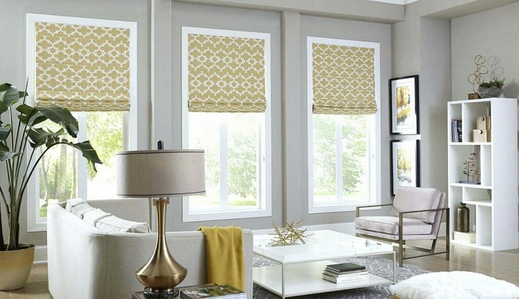 Địa Chỉ Lắp Rèm Cửa Tại Nghĩa Đô Giá Rẻ, Đảm Bảo Chất Lượng 6 Mẫu rèm roman cổ điển