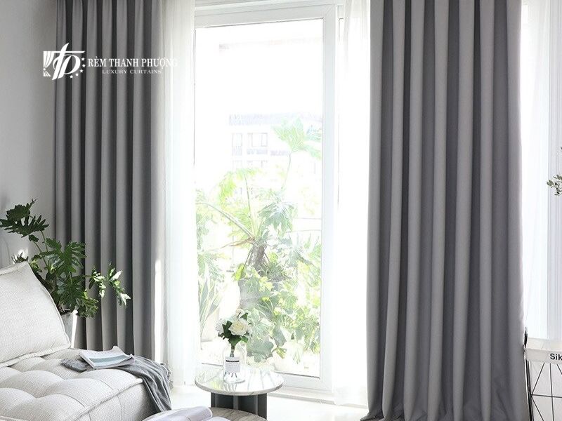 Địa Chỉ Uy Tín Mua Rèm Vải Giá Rẻ Hà Nội Đẹp, Chính Hãng 3 Rem vai gia re 1