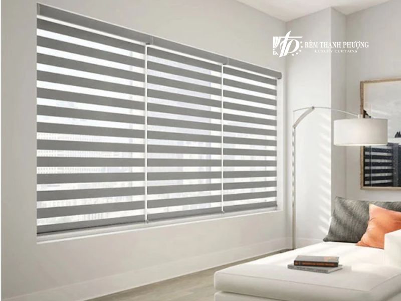 Dịch Vụ Lắp Rèm Cửa Tại Giáp Bát - Chất Lượng Cao, Giá Rẻ 2 Mẫu rèm cầu vồng lấy sáng linh hoạt lắp đặt tại phòng ngủ ở Giáp Bát