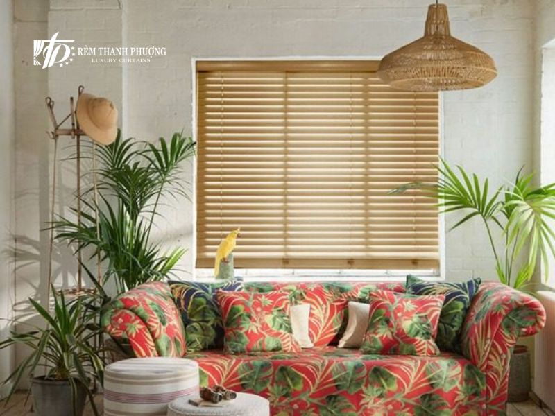 Lắp Rèm Cửa Triều Khúc - Uy Tín, Chất Lượng, Giá Tốt Nhất 6 Mẫu rèm sáo gỗ mộc mạc, ấm cúng lắp đặt tại Triều Khúc