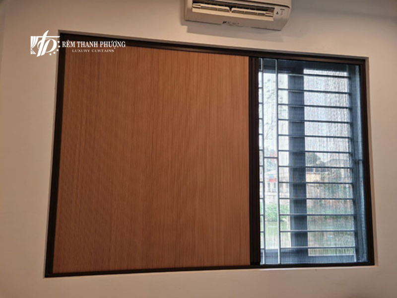 Mẫu rèm cửa sổ kéo ngang rổ ong có khả năng cách nhiệt tốt