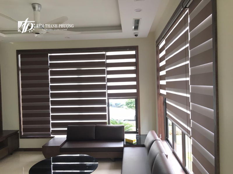 Cách chọn rèm cầu vồng đẹp, chuẩn gu cho mọi không gian 3 Cách chọn rèm cầu vồng cho phòng khách