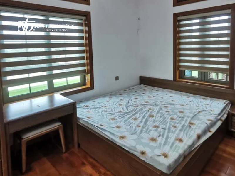 Cách chọn rèm cầu vồng đẹp, chuẩn gu cho mọi không gian 4 Cách chọn rèm cầu vồng cho phòng ngủ